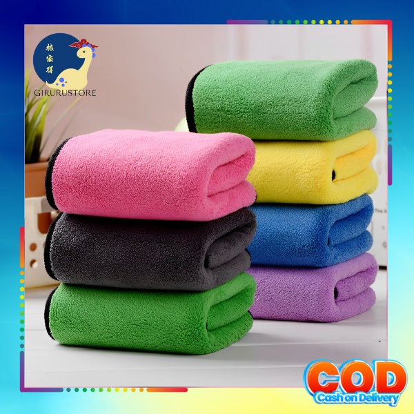 Kain Lap Microfiber Super Tebal / Kain Lap Serbaguna 2 Sisi / Kain Lap Super Absorbent Daya Serap Air Tinggi Tebal / Kain Lap Mobil / Kain Lap Kaca / Kain Lap Meja / Kain Lap  / Microfiber / Peralatan kebersihan / Kain Lap Mobil &amp; Motor / kain lap Tebal