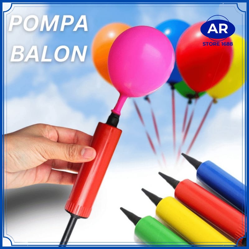 AR POMPA ANGIN JARUM SUNTIK TANGAN FOR BALON BOLA PELAMPUNG RENANG SERBAGUNA PUMP 03