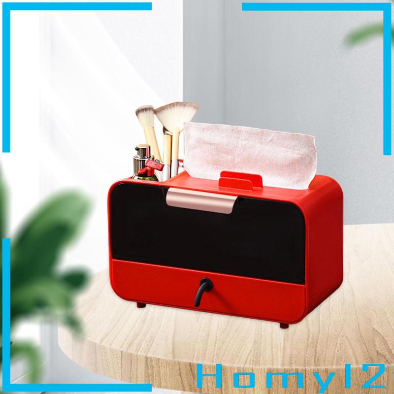 [HOMYL2] Kotak Tissue Cover Storage Organizer Nakas Organizer Desktop Untuk Kantor