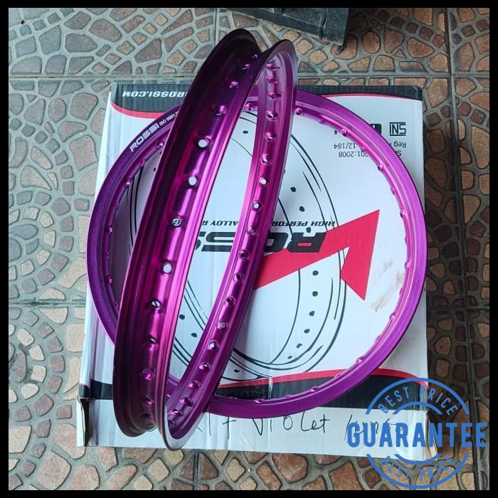 Velg Almunium Rossi Violet Ungu 140 dan 160 Ring 17
