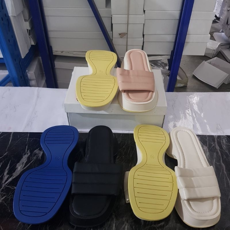 [COD] 2113 Sandal Wanita Import Slip On