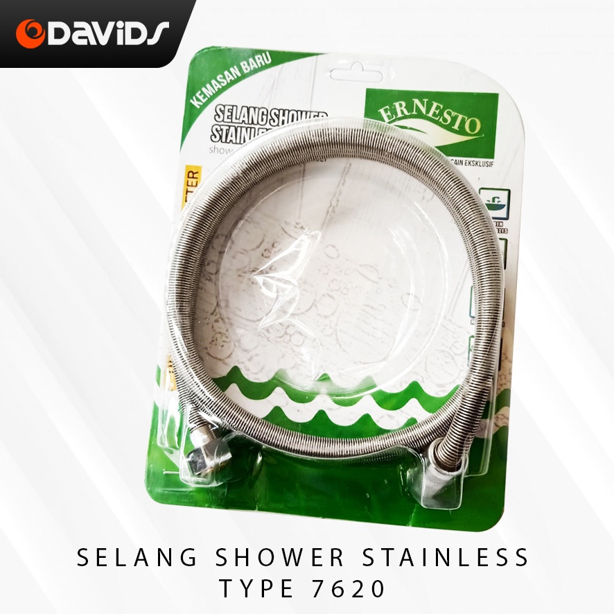 Selang Shower Fleksibel Sower Stainless Stenlis 150cm 1,5 meter