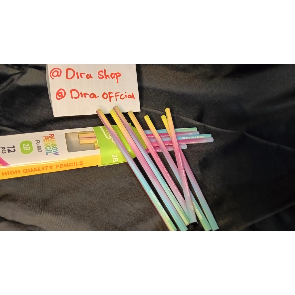 

PENSIL 2B body WARNA WARNI/PENCIL FIGO RAINBOW