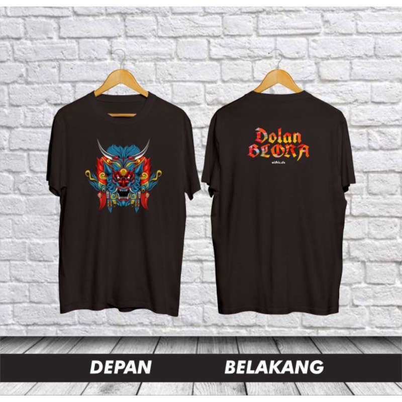 (TERLARIS) KAOS ANAK BARONGAN KHAS BLORA TERMURAH