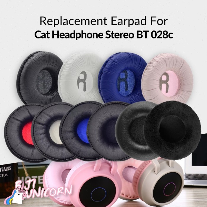 Earpad Earcup Ear Cushion cat headphone stereo bt 028c Busa Pad