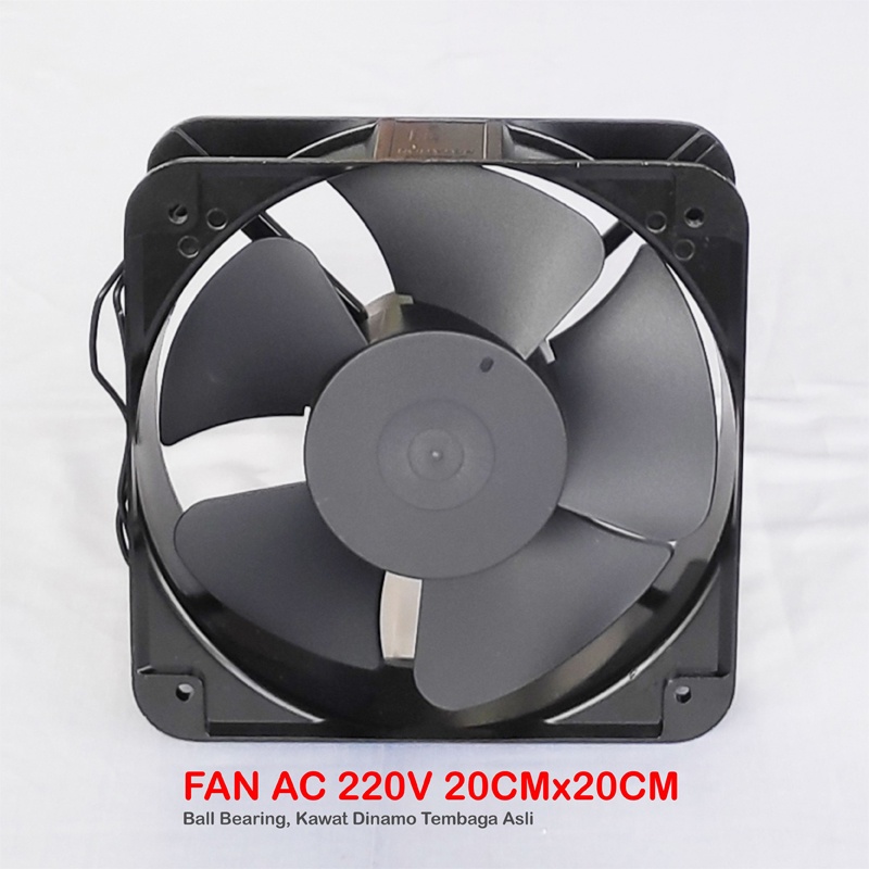 FAN AC 220V 20X20CM COOLING FAN 220V KIPAS ANGIN 20X20 FAN 20CM