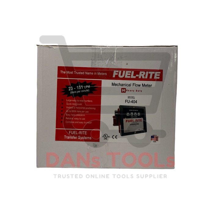 Flow Meter FUEL RITE FUEL-RITE 4digit 1,5inch - Flowmeter Minyak Solar