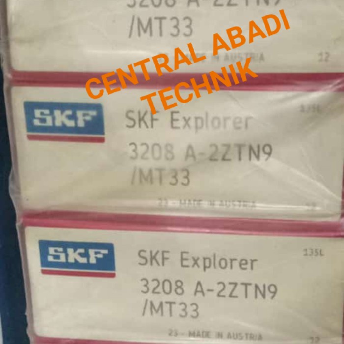 Bearing 3208 A 2Z TN9 / MT33 SkF Original
