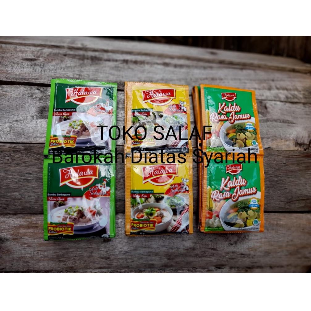 

[COD] HS67HS67 HALAWA BUMBU MASAK Organik plus Probiotik - Halawa Kaldu Penyedap Rasa Non MSG Ready Stock
