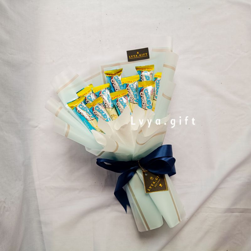 (SNACK 0063) Buket snack premium cloud9 chrunchy | Buket snack wisuda | Buket snack ulang tahun | Buket anniversary | Buket hari guru | Buket hari ibu | hadiah wisuda | kado ulang tahun