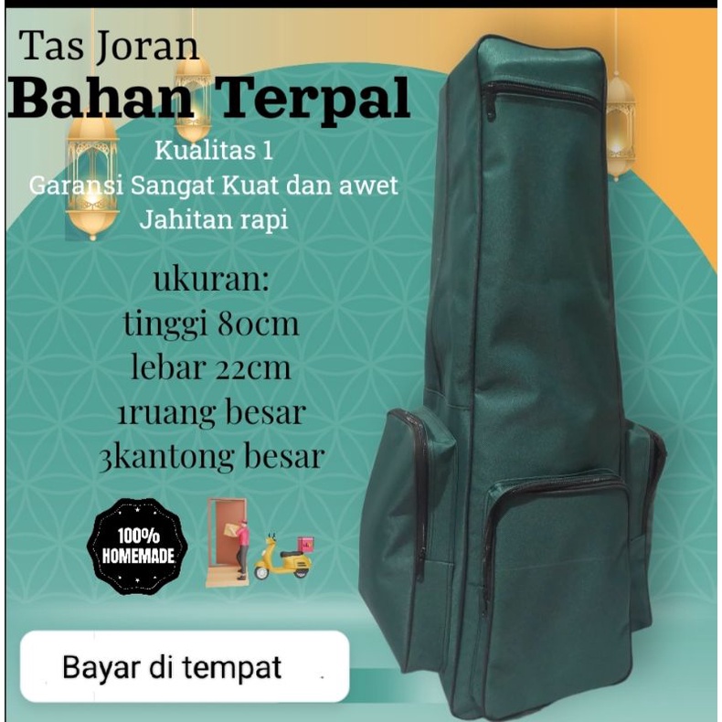 Tas Joran Bahan Terpal Besar