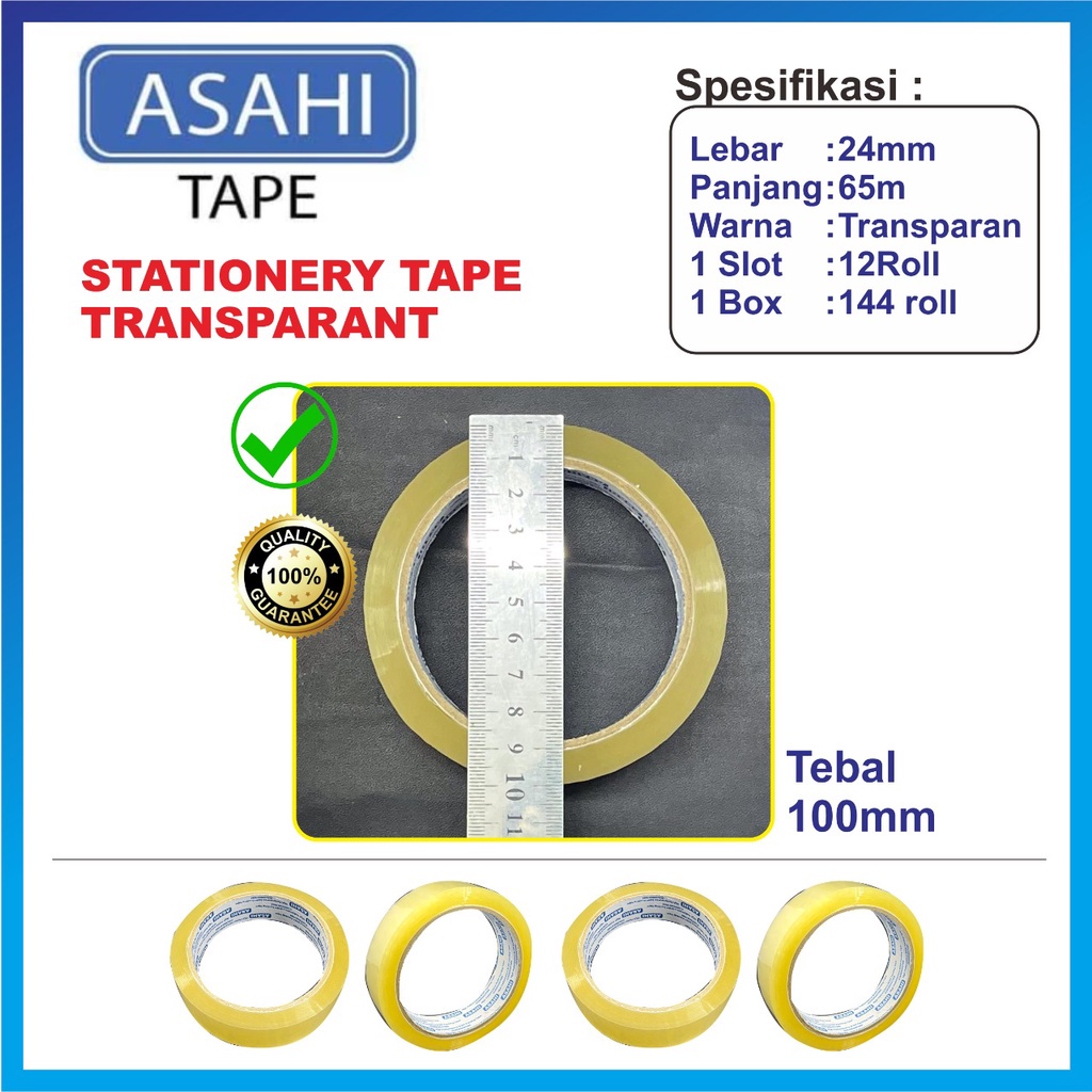 

TAPE TRANSPARANT ASAHI (24mm) -ORIGINAL