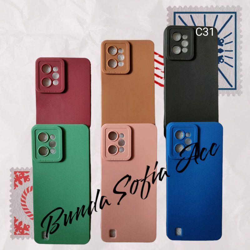 SOFTCASE PRO CAMERA FOR REALME C31 TPU CANDY PRO