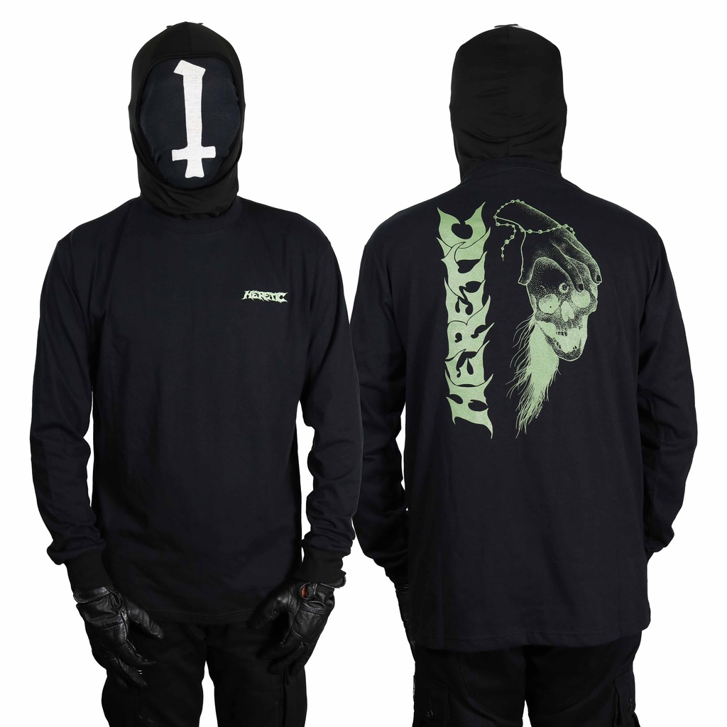 Heretic - Longsleeve T-Shirt - Hand of Death