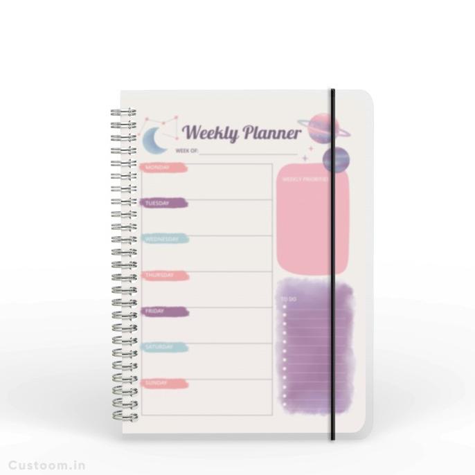 

Notebook Spiral A5 - Weekly Planner 02