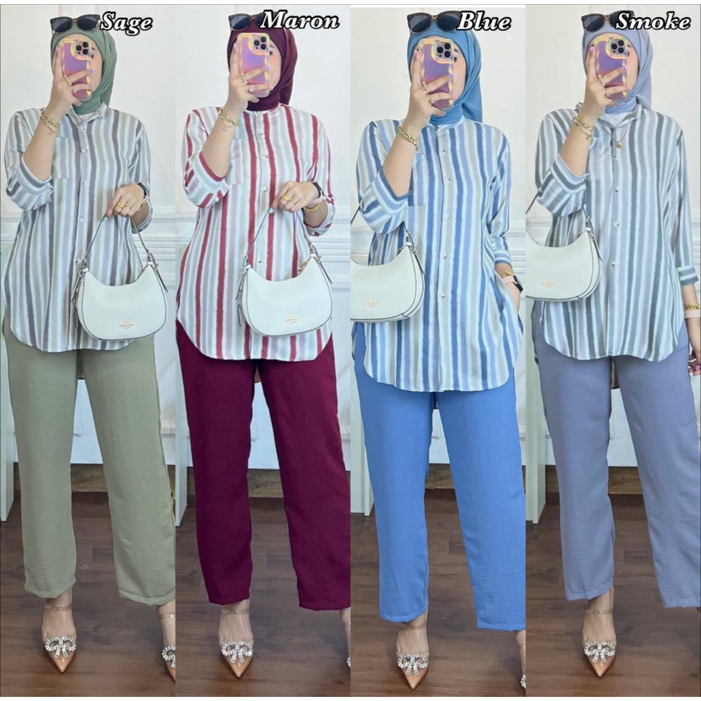 NEW LUNA SET VIRAL ONE SET SHAKILA KEKINIAN TERLARIS
