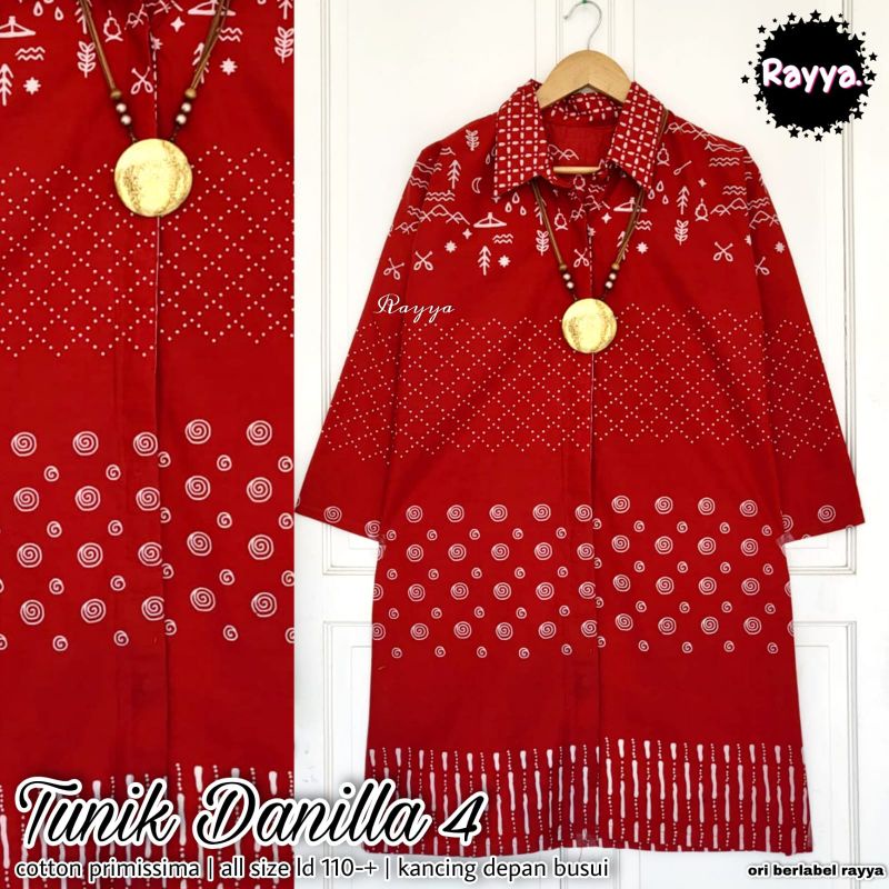Tunik danilla 4 ori by rayya