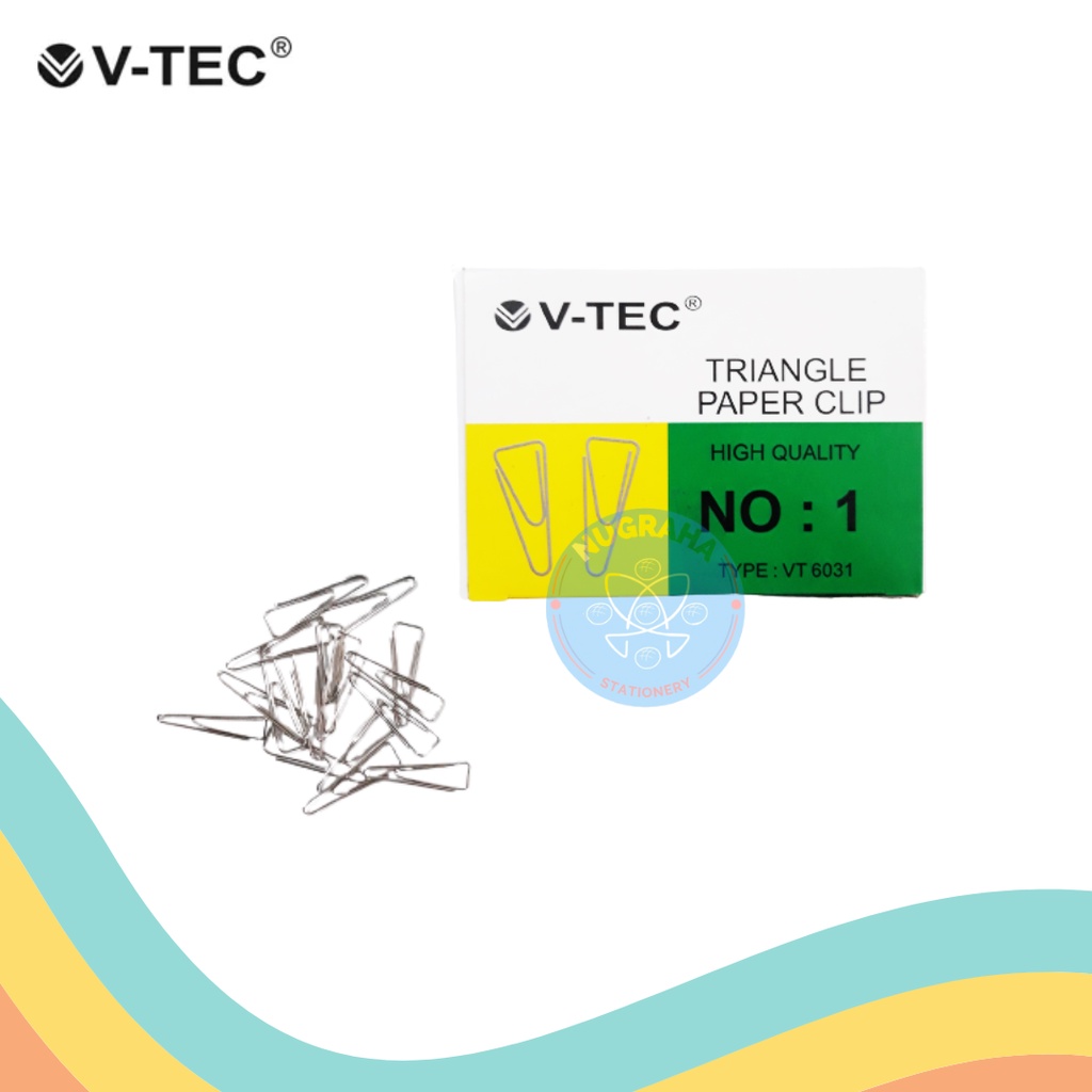 

PAPER CLIP V-TEC VT-6031 NO 1 (1 PCS)