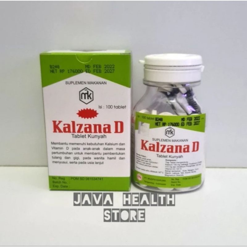 Kalzana d 100 tablet