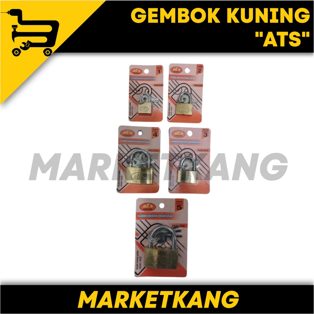 GEMBOK KUNINGAN "ATS"