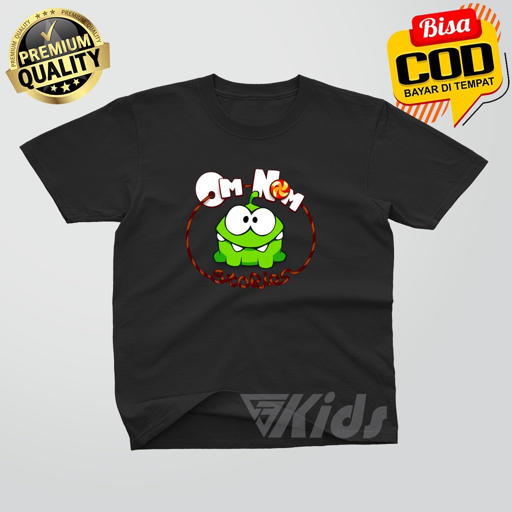 BAJU KAOS ANAK LAKILAKI PEREMPUAN OM NOM