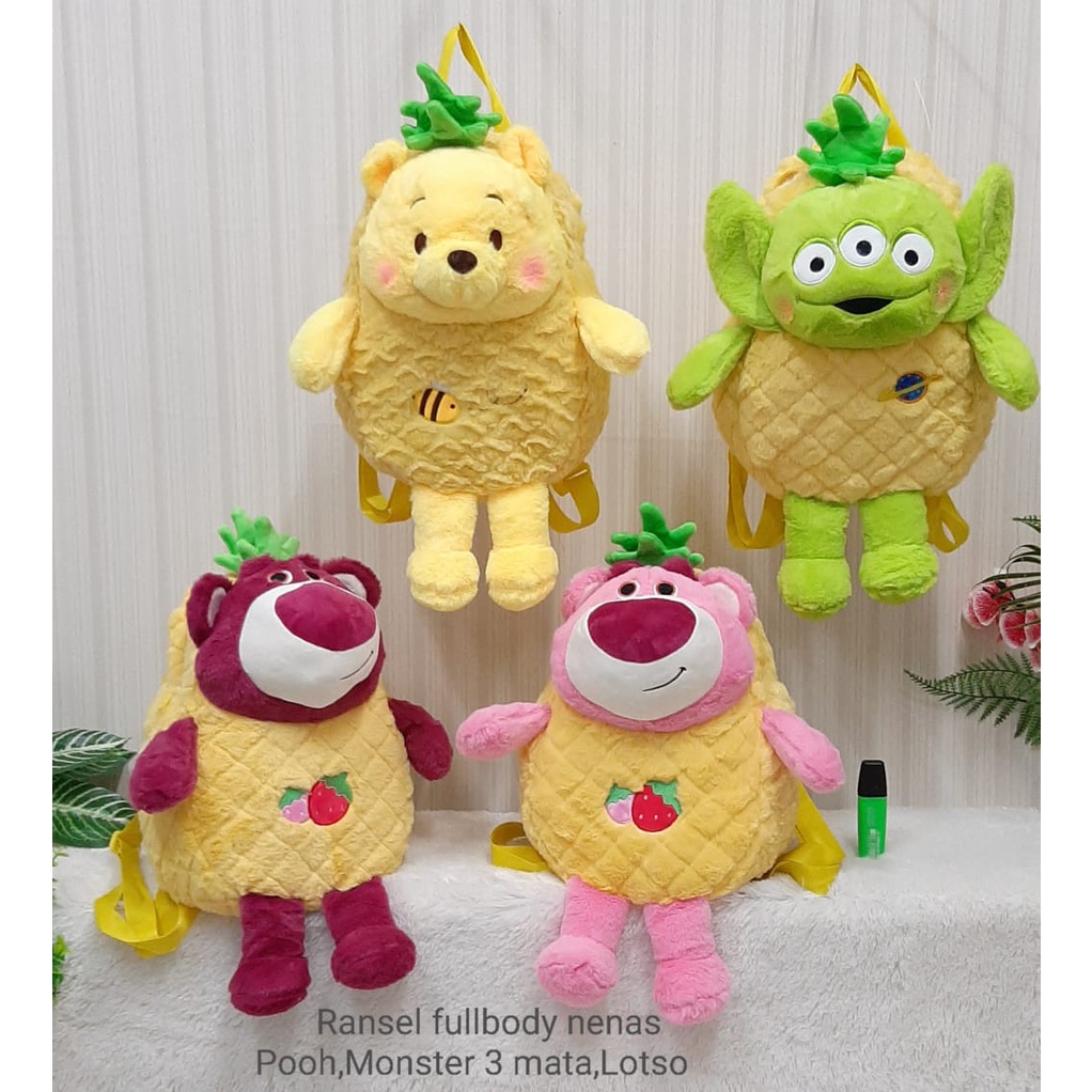 Tas Ransel Fullbody Lotso Kostum Buah