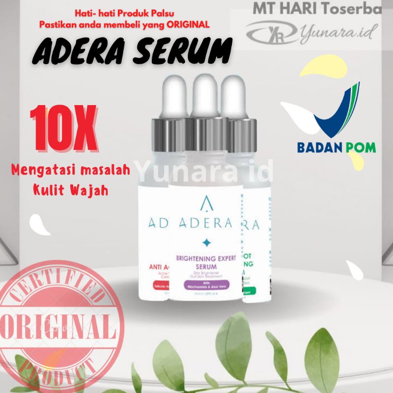 Serum adera face serum original untuk flek hitam