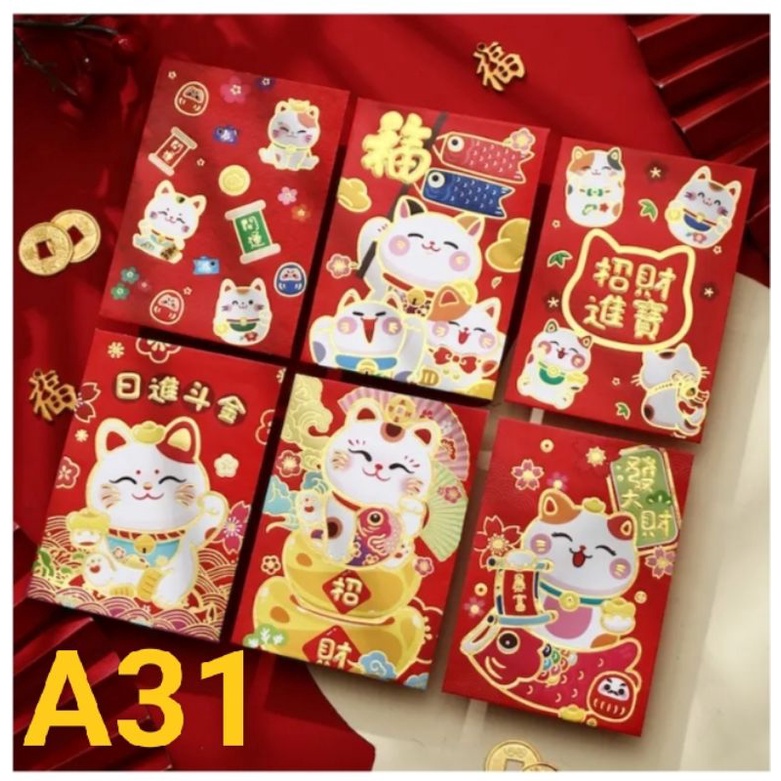 

angpao imlek 2023 terlucu import A30-A38