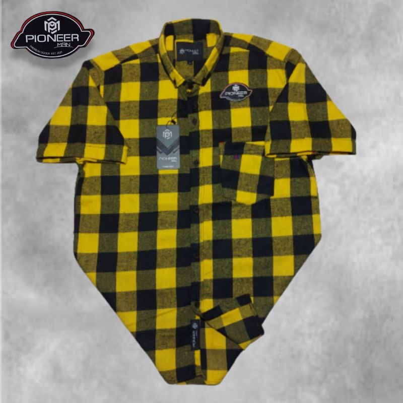 Sultan , Hurley Kemeja Flanel pendek New Premium impor Unisex