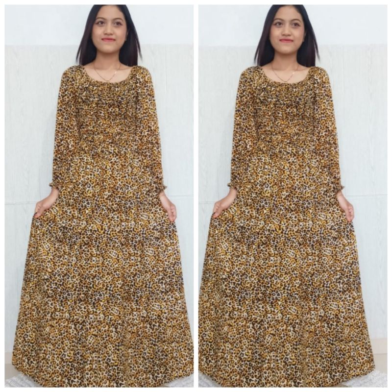 LONGDRESS CANDA LEOPARD