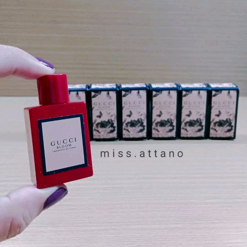 Parfum Miniatur Original GUCCI BLOOM Ambrosia di fiori / edp / acqua di fiori 5 ml