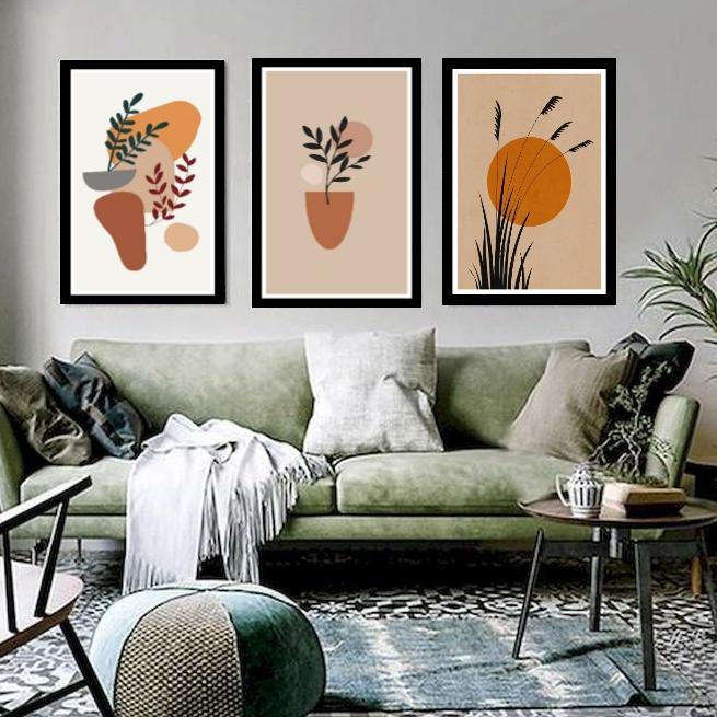 Jual Depan1 Hiasan Dinding Gambar Kaktus Ukuran Jumbo 47x31 | Hiasan