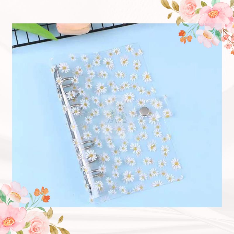 

Binder Daisy Transparan A6 Ziplock Isian Terpisah