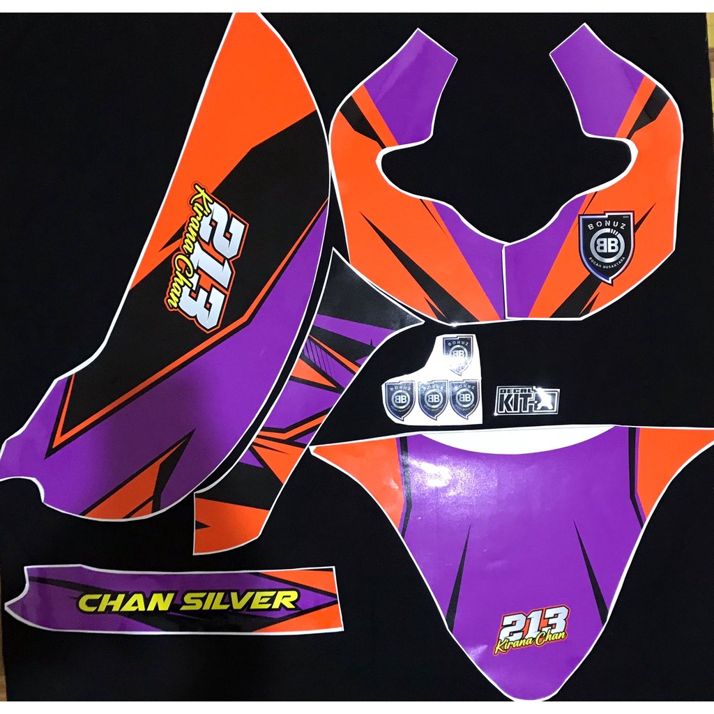 Decal Scoopy 2018 Stiker Motor Honda Scoopy 2018 Striping Scoopy 2018 Decal Honda Scoopy