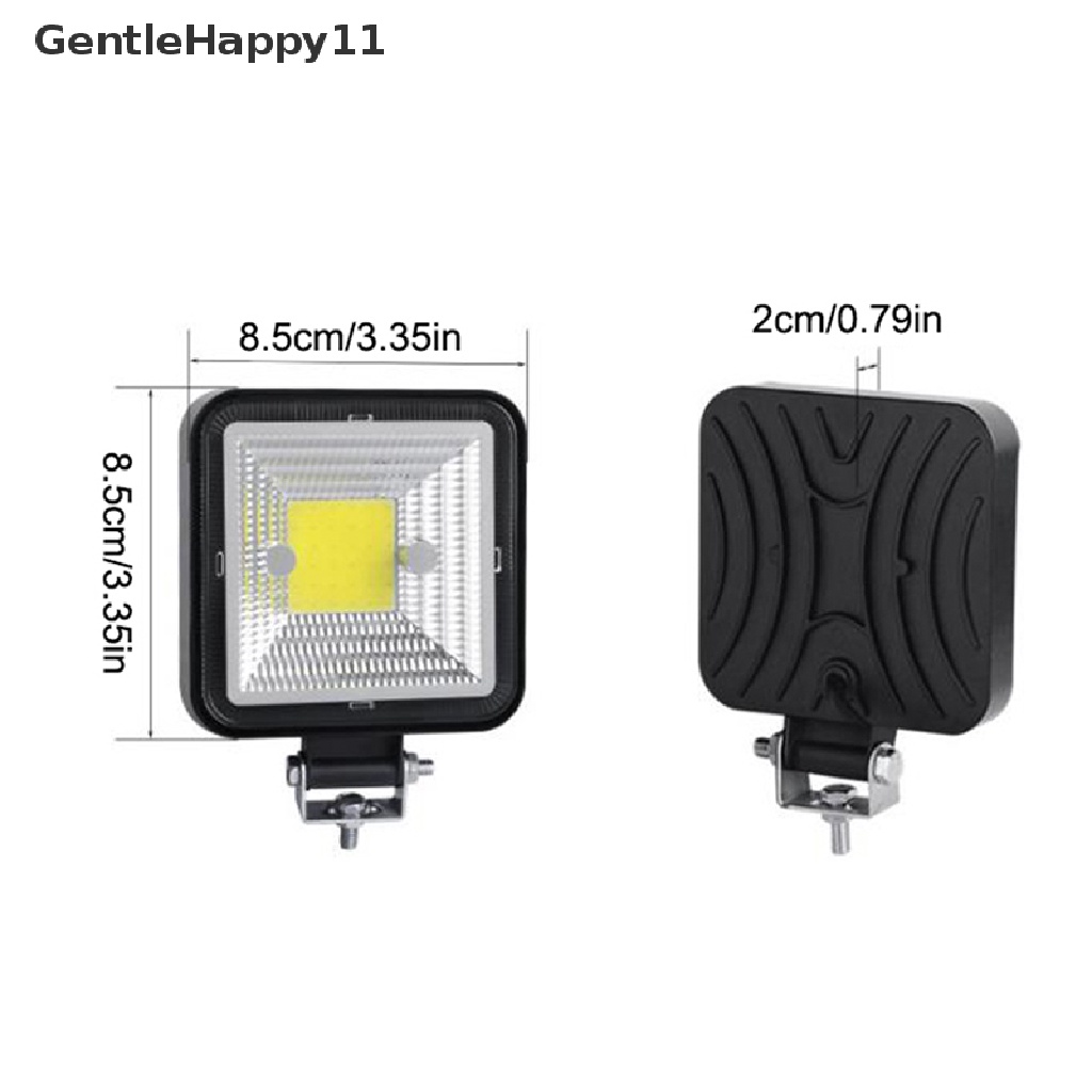 Gentlehappy Mini LED Flood Light Bar 12V 24V Lampu Kerja COB Fog Lamp Untuk Off Road 4x4 id Truk