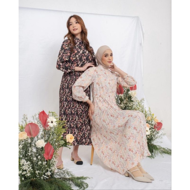 Tania Midi Dress by Giyomi.id