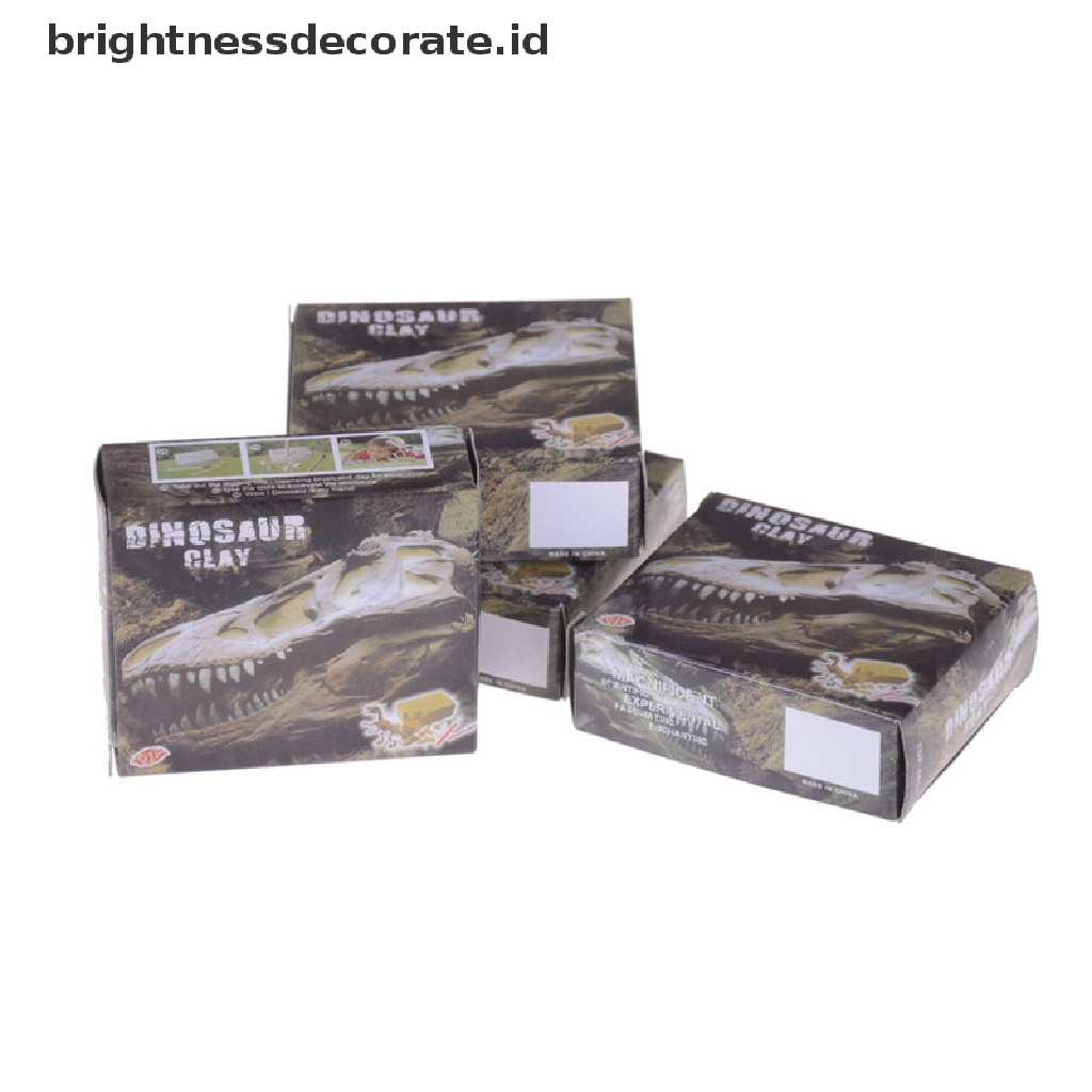 [Birth] Dinosaurus Excavation Kit Archaeoy Gali Kerangka Fosil Menyenangkan Hadiah Mainan Anak [ID]