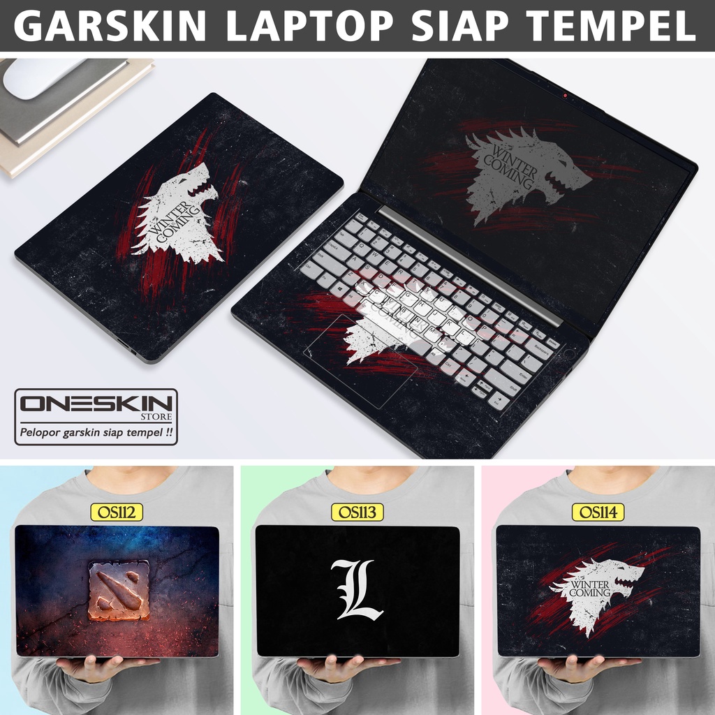 Garskin Sticker Laptop Protector Macbook Full Body Bottom Bezel Palmrest Skin Gaming