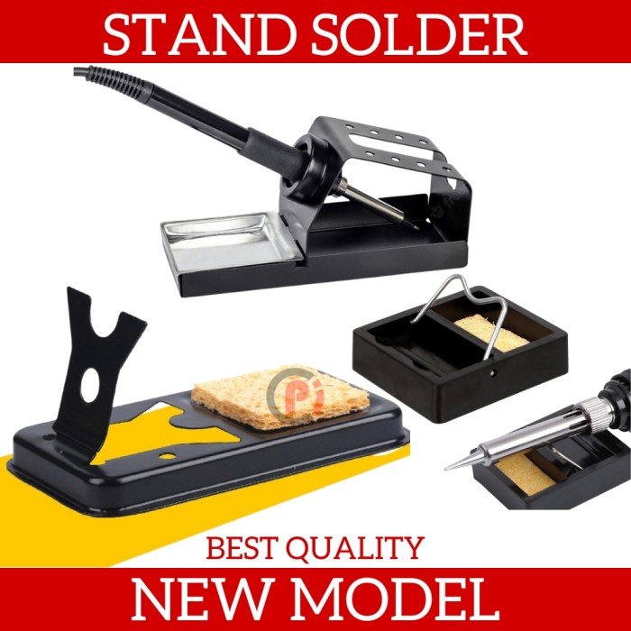 Stand Solder Dudukan Soldering New Model Plus Sponge Pembersih