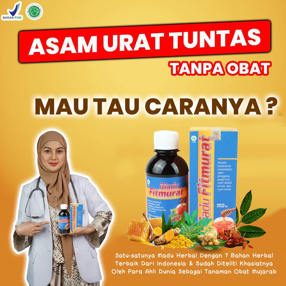 MADU FITMURAT Madu Asam Urat Madu Batu Ginjal