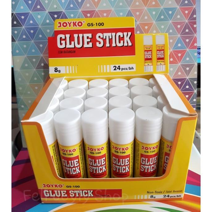 

PB547 LEM STIKGS100 8GR GLUE24 pcs CAIR KERTAS SEKOLAH ATK MURAH