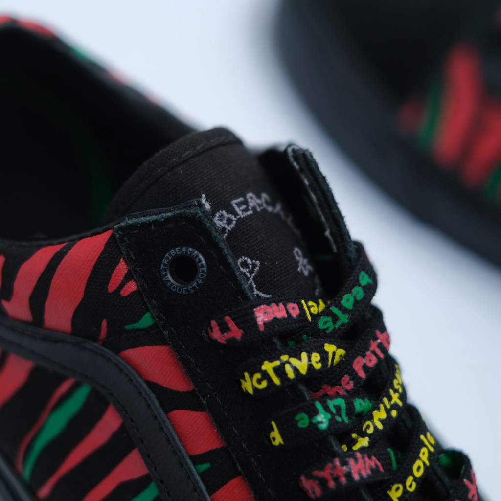 VANS OLDSKOOL x A TRIBE CALLED QUEST &quot;ATCQ&quot; BLACK ORIGINAL 100%