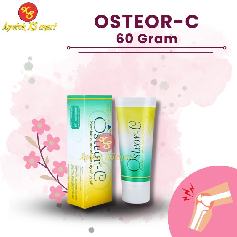 OSTEOR-C CREAM - MEREDAKAN NYERI PADA OTOT DAN SENDI