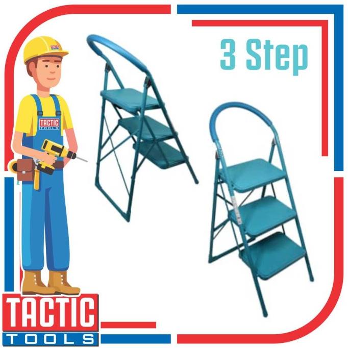 Tangga Aluminium Slim 2 Step Fixsteps