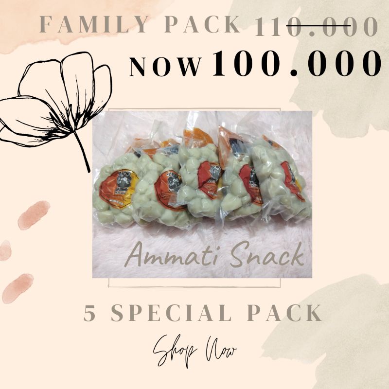 

Cilok frozen Gajahan family isi 5 pack