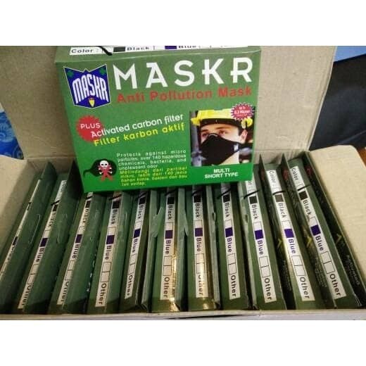 MASKER MASKR FILTER CARBON AKTIF MULTI SHORT MASKR