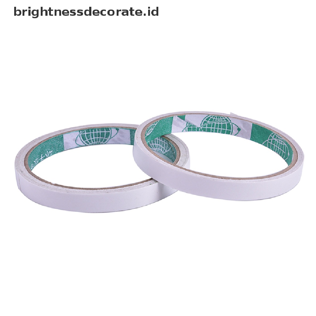 [Birth] 5m/8m Putih Super Kuat Double sided Adhesive Tape Kertas Dua Sisi Double Tape [ID]