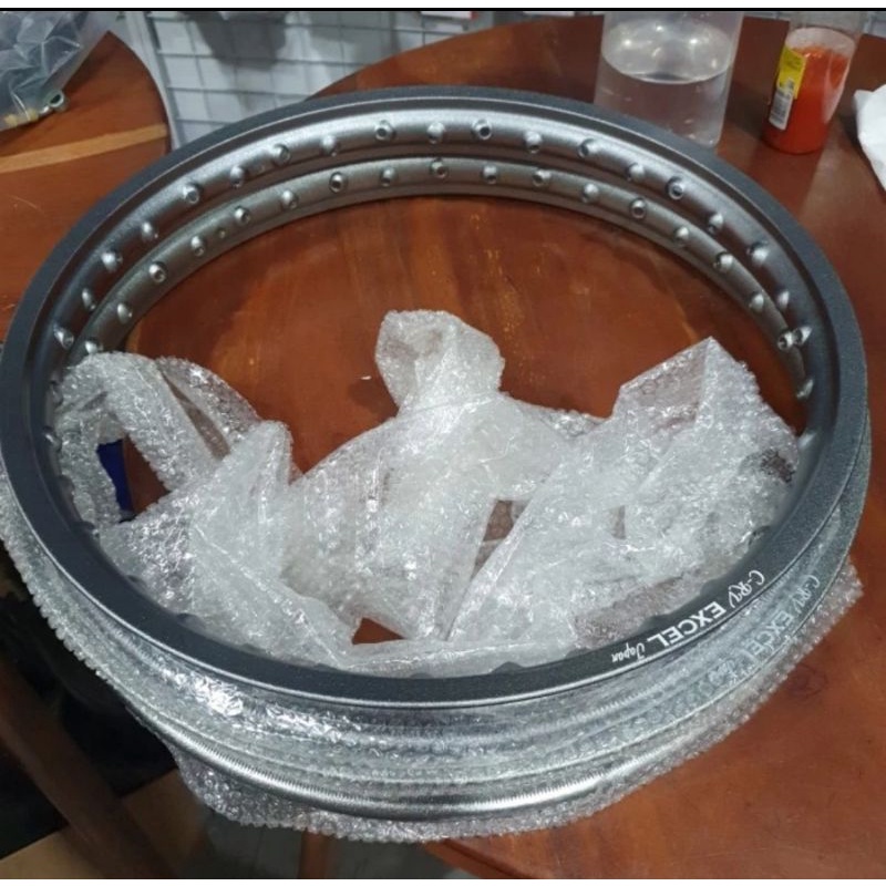 velg velek pelek lingkar aloy alloy crv excel 17 140 18 160 titanium jeruk
