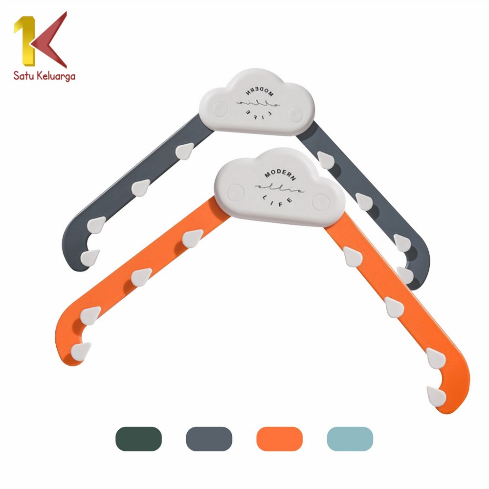 Satu Keluarga Gantungan Kantong Plastik Tempat Sampah Basah C762 Cantelan Kantong Plastik Sampah Ser