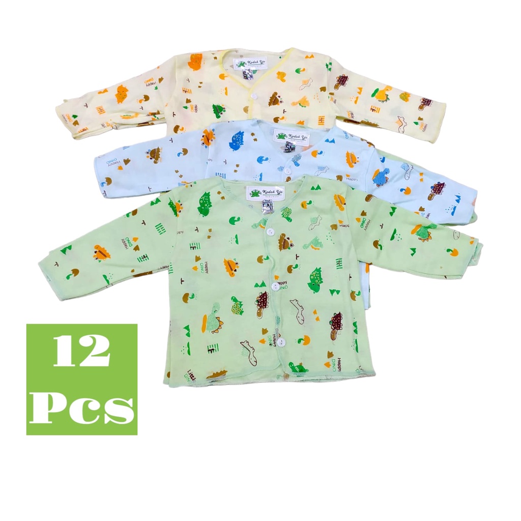 1 LUSIN Pakaian Bayi Atasan dan Celana Bayi SNI 0-3 tahun Bahan Katun Grosir